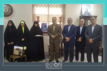 دیدار با خانواده شهید چگینی خلبان شهیدی که عشق به خدا، قرآن و پرواز داشت