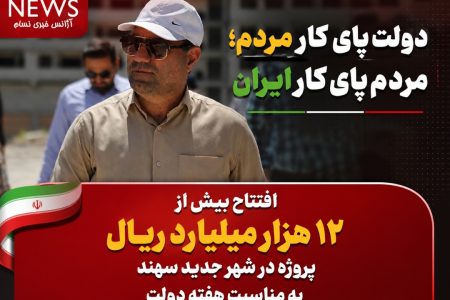 افتتاح بیش از ۱۲ هزار میلیارد ریال پروژه در شهر جدید سهند به مناسبت هفته دولت