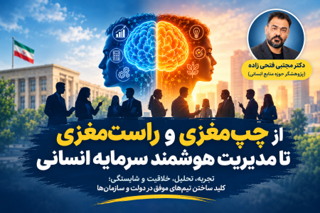 انسانهای چپ مغز و راست مغز در مدیریت منابع انسانی